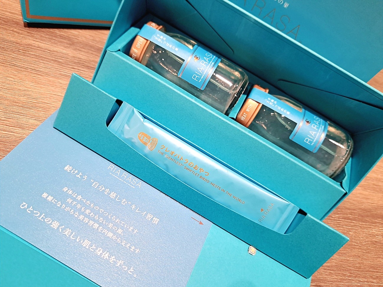 お肌に体に、つばめの巣！「RIA RASA®（リアラーサ）」で、本気の